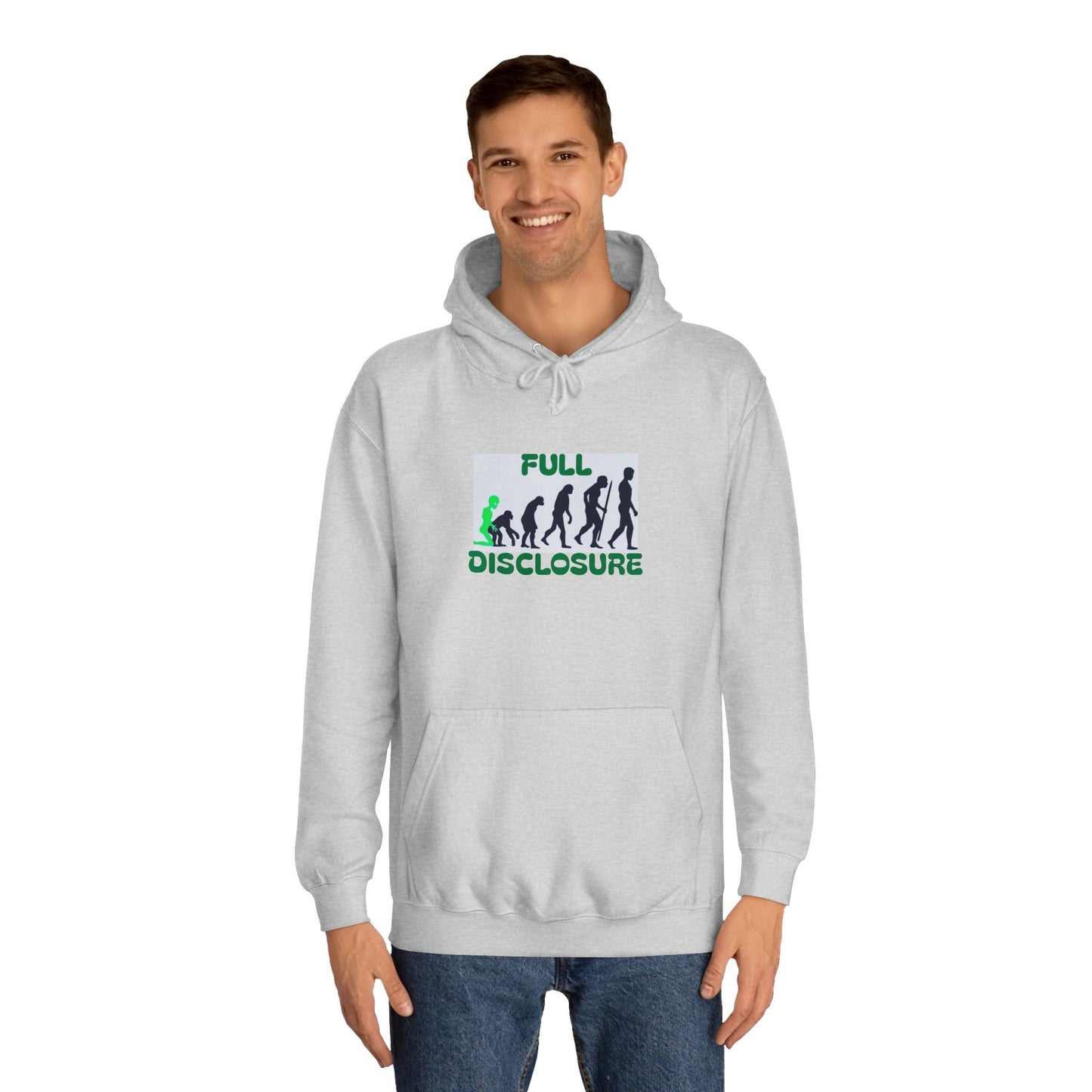 Full Disclosure Unisex College Hoodie