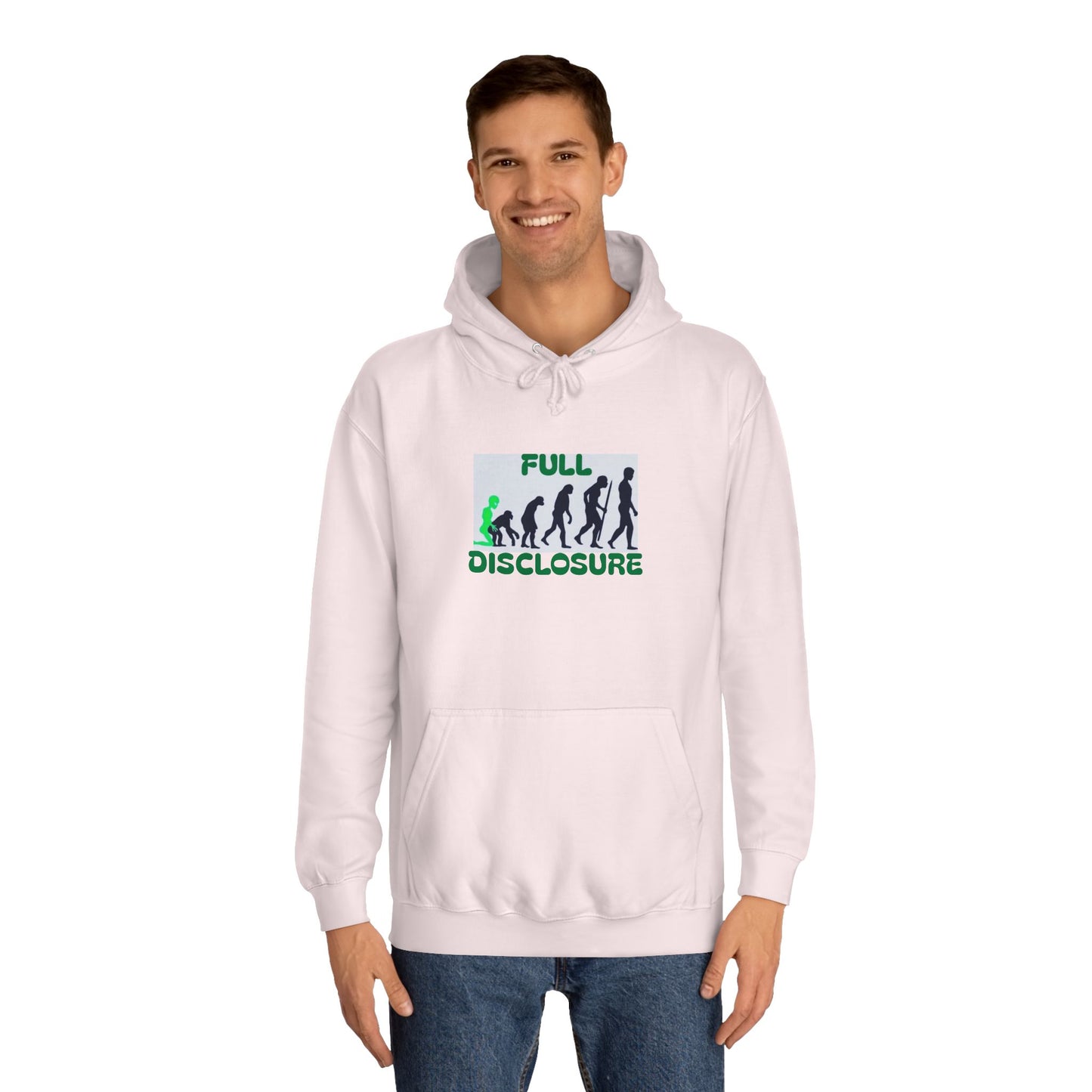 Full Disclosure Unisex College Hoodie