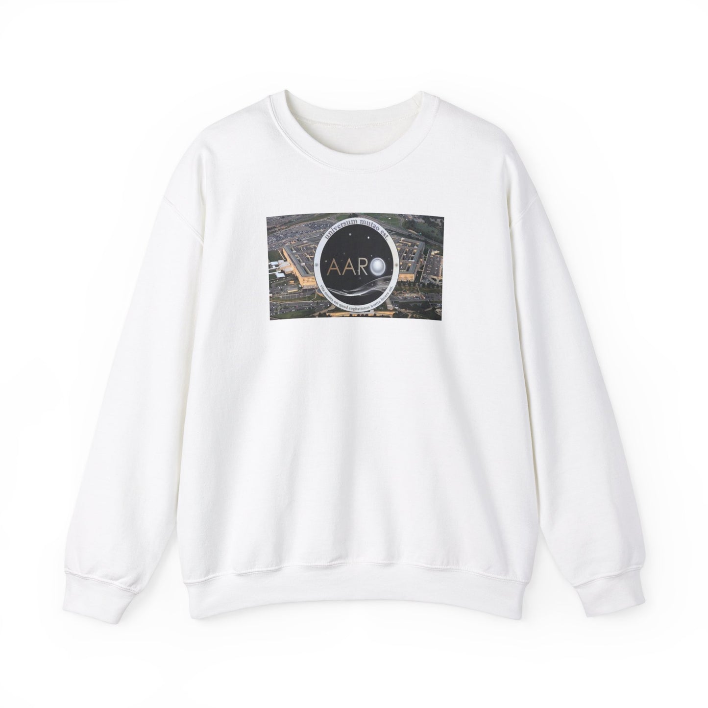 AARO™ Logo - Unisex Heavy Blend Crewneck Sweatshirt