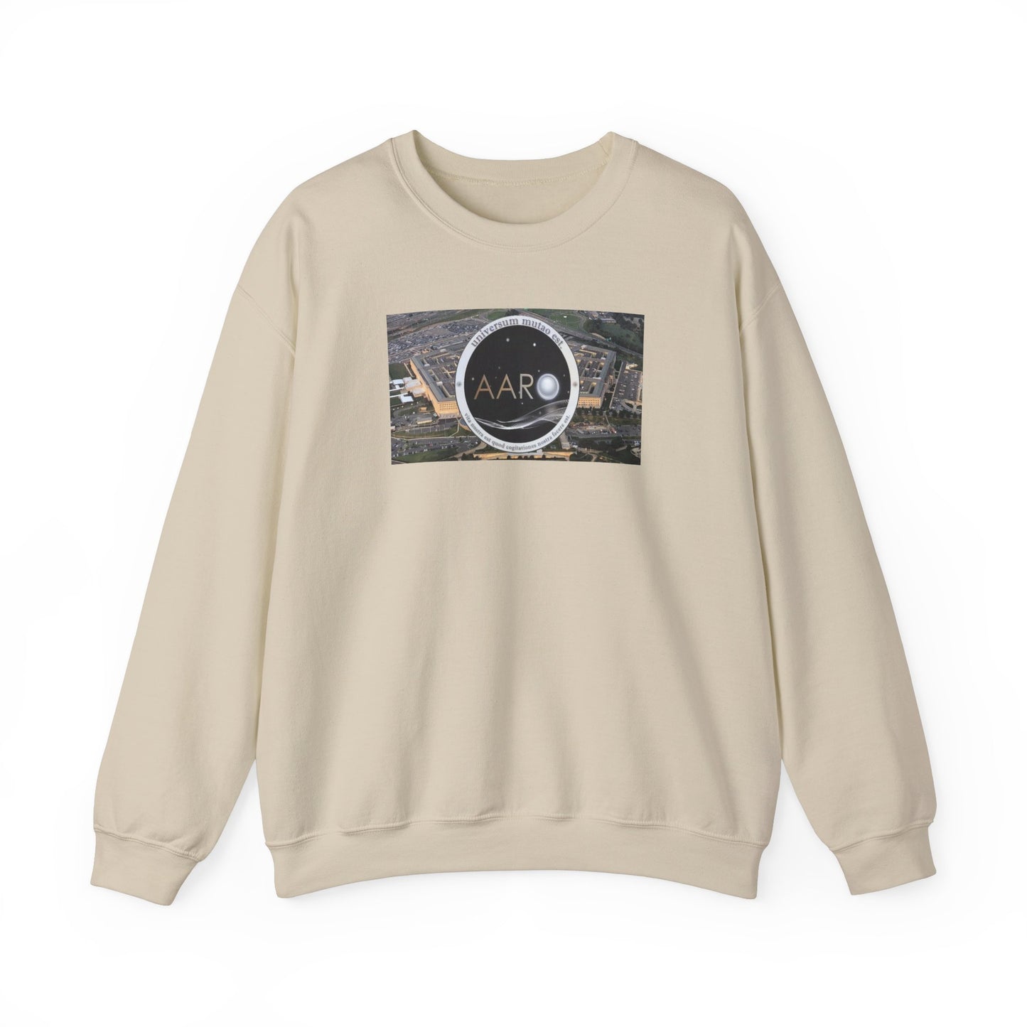 AARO™ Logo - Unisex Heavy Blend Crewneck Sweatshirt