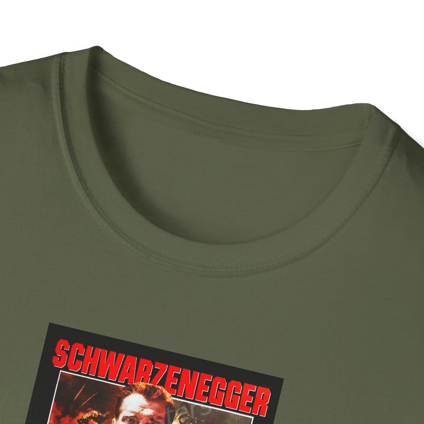 Predator Movie Poster in a Unisex Softstyle T-Shirt