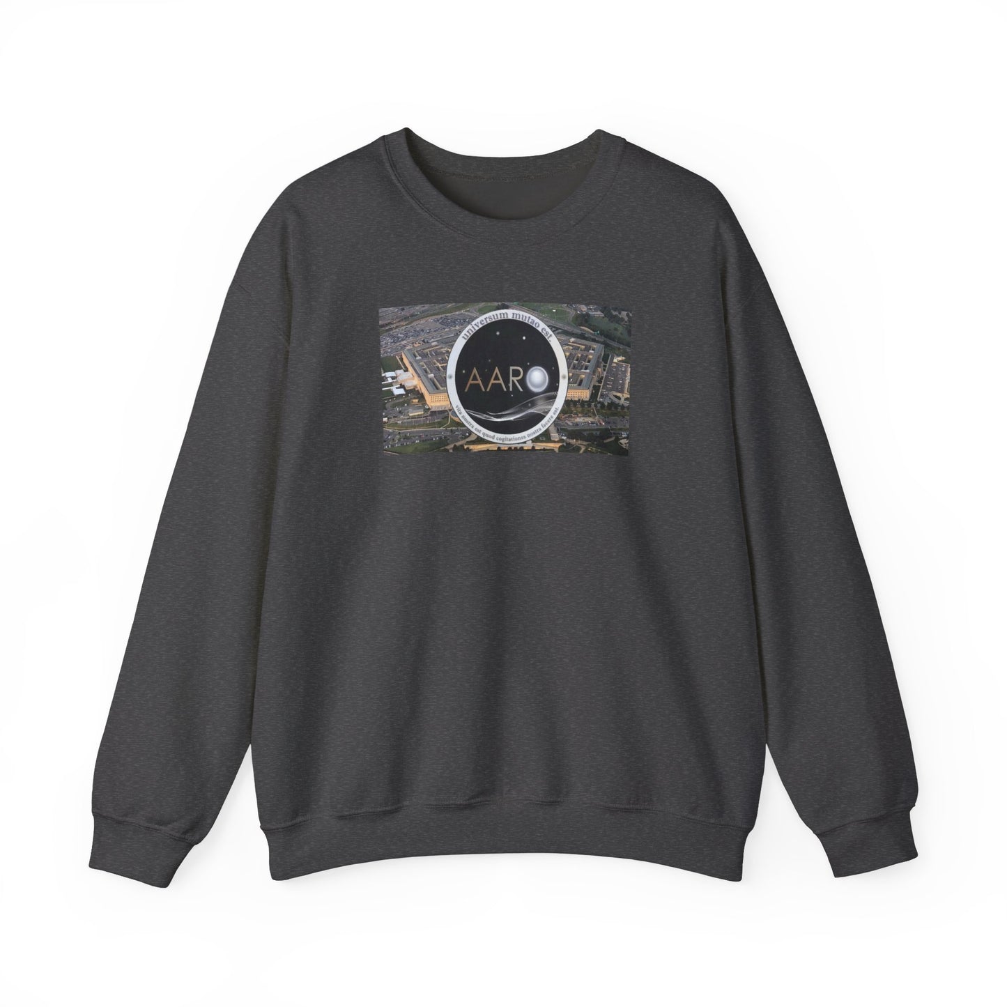 AARO™ Logo - Unisex Heavy Blend Crewneck Sweatshirt