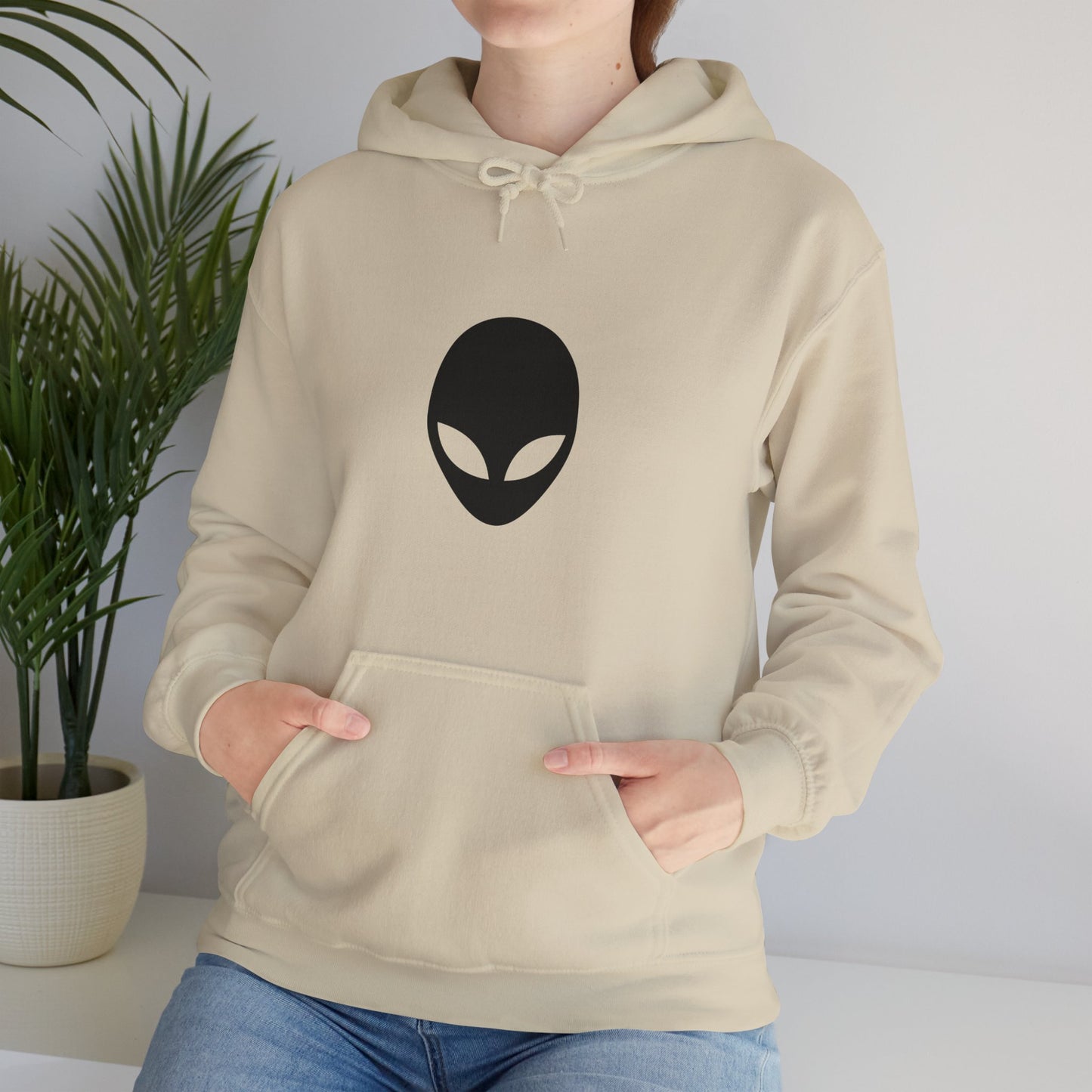 Alien face - Soft Unisex Sweatshirt