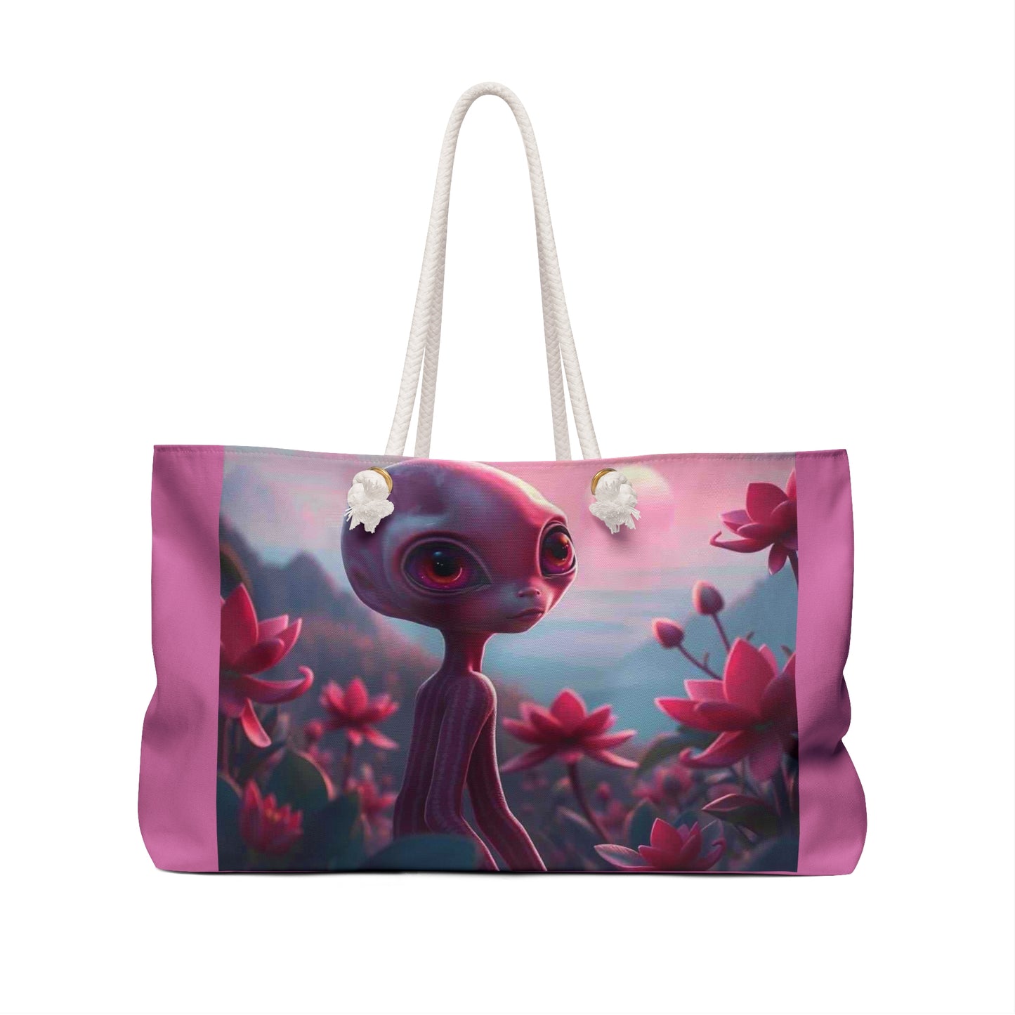 Alien Girl Weekender Bag