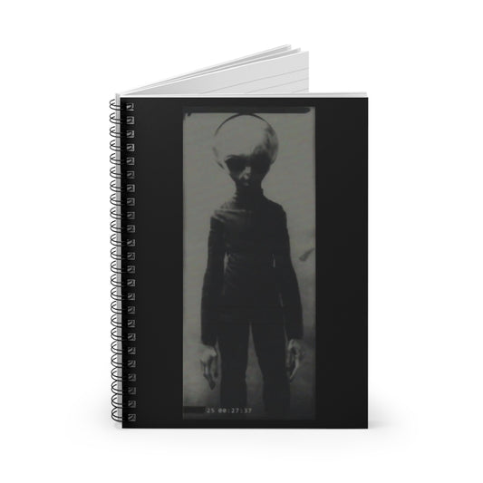 Alien EBE Spiral Notebook - Ruled Line