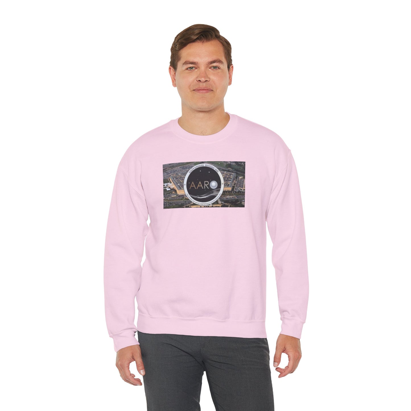 AARO™ Logo - Unisex Heavy Blend Crewneck Sweatshirt